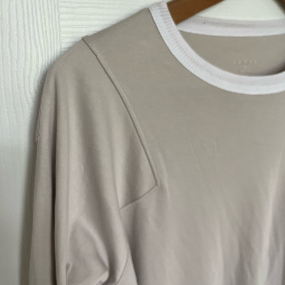 Lunya 100% Organic Cotton Long sleeved Top Sz X-Small - Picture 10 of 13